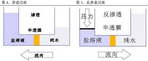 反渗透膜原理图